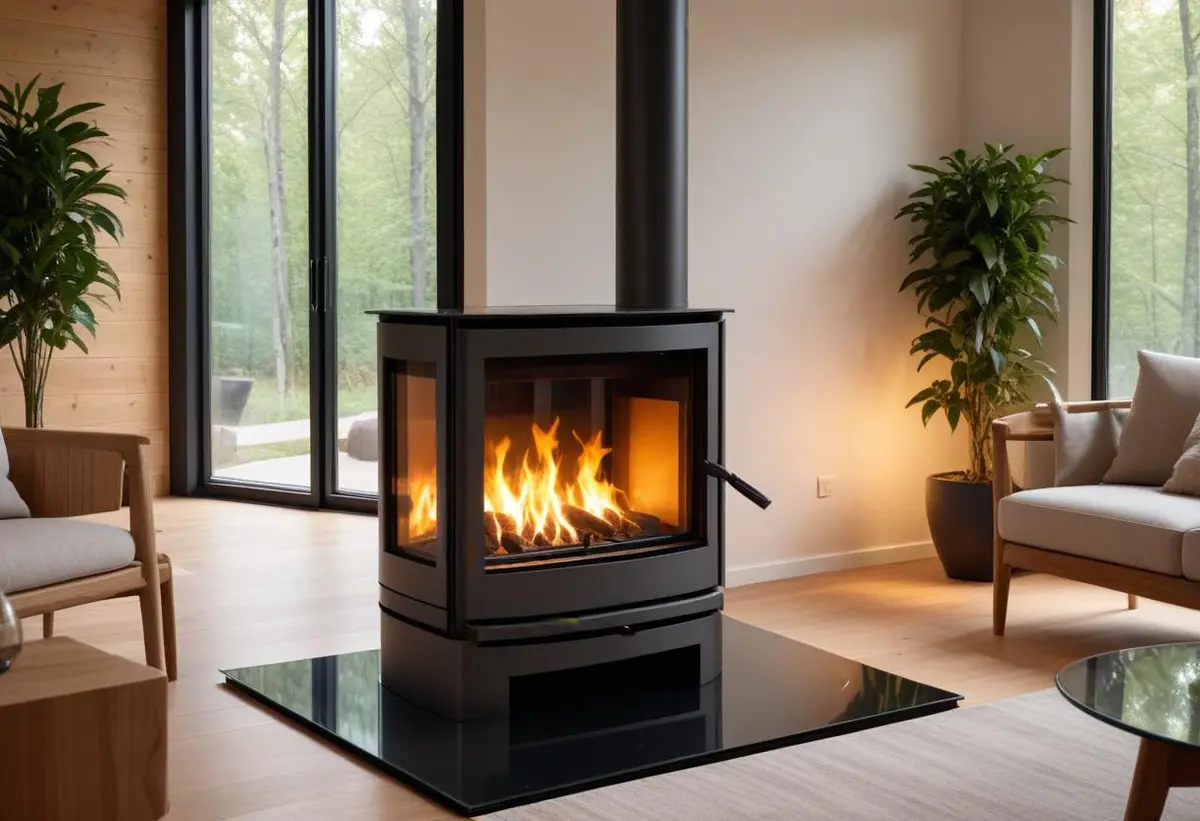Upplev värmen med en Spartherm kamin hemma illustration